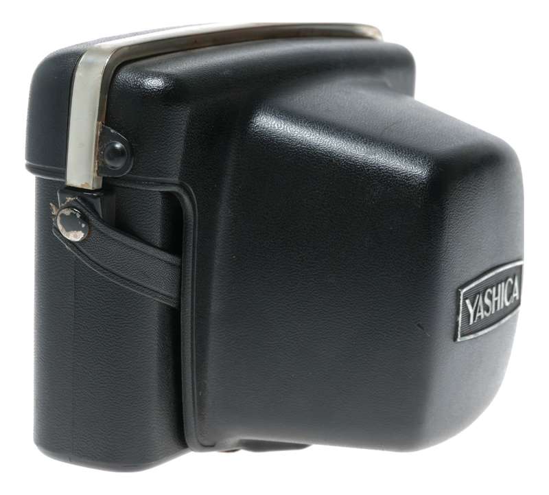 Yashica black ever-ready vintage film camera antique hard case