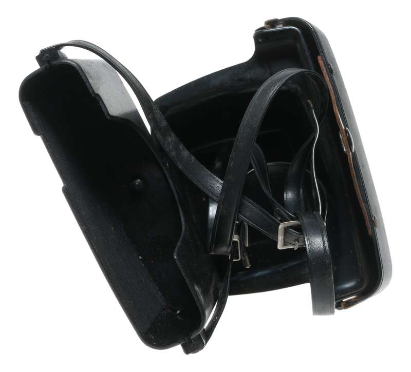 Yashica black ever-ready vintage film camera antique hard case