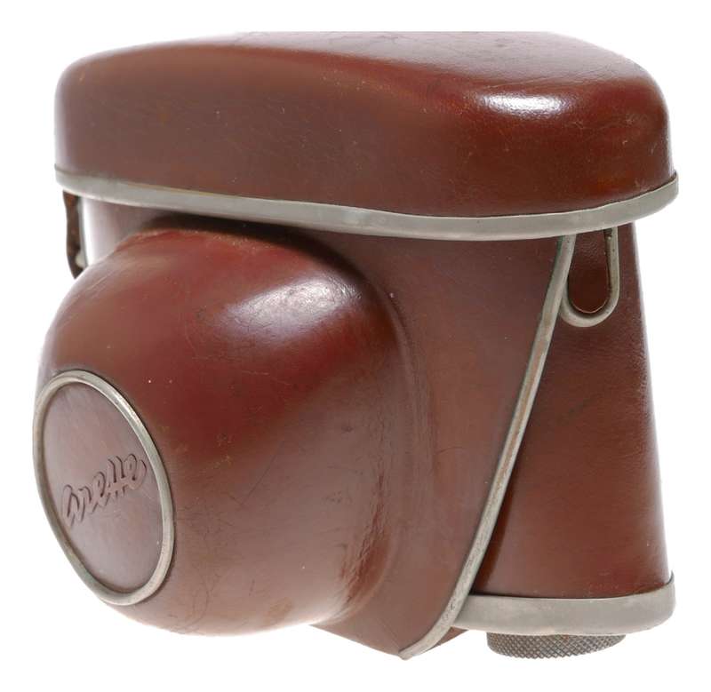 ARETTE brown ever ready vintage film camera antique hard case
