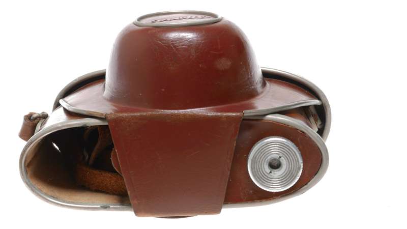 ARETTE brown ever ready vintage film camera antique hard case