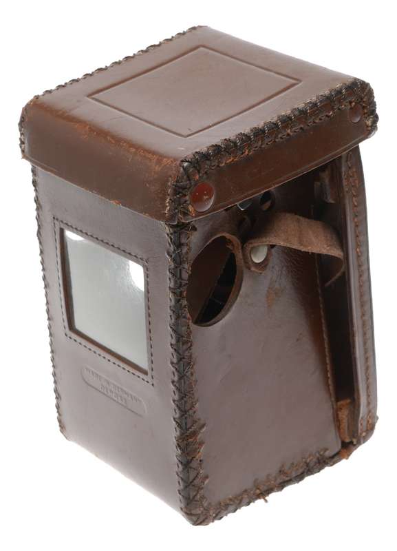 TLR Rolleicord vintage film camera antique ever ready leather case strap