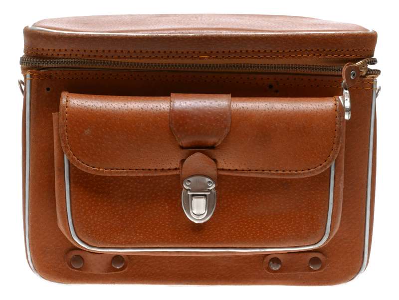 Classic universal vintage film camera antique leather shoulder case