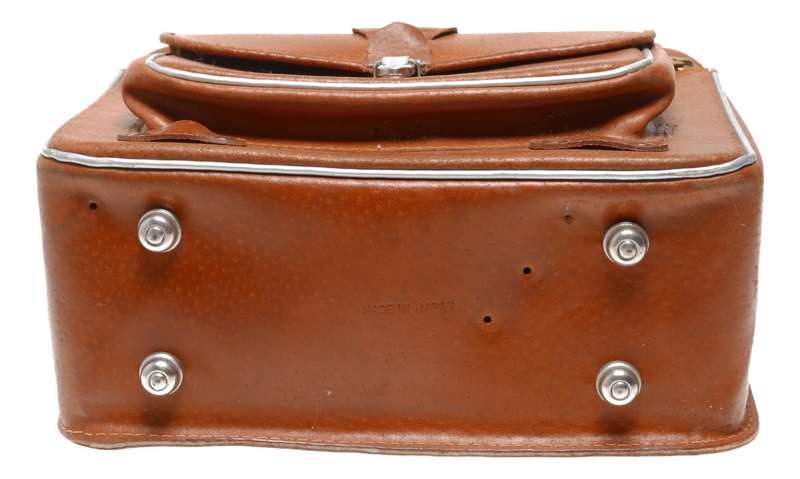 Classic universal vintage film camera antique leather shoulder case