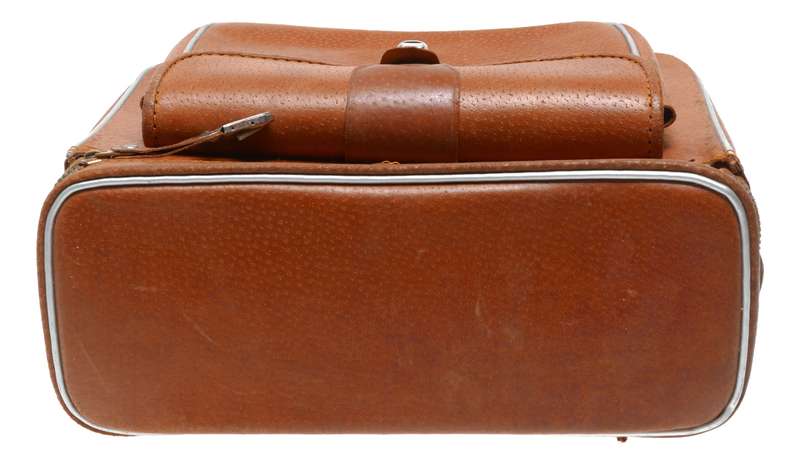 Classic universal vintage film camera antique leather shoulder case