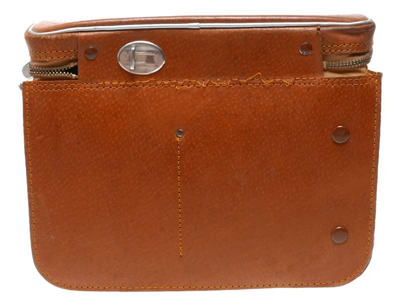Classic universal vintage film camera antique leather shoulder case