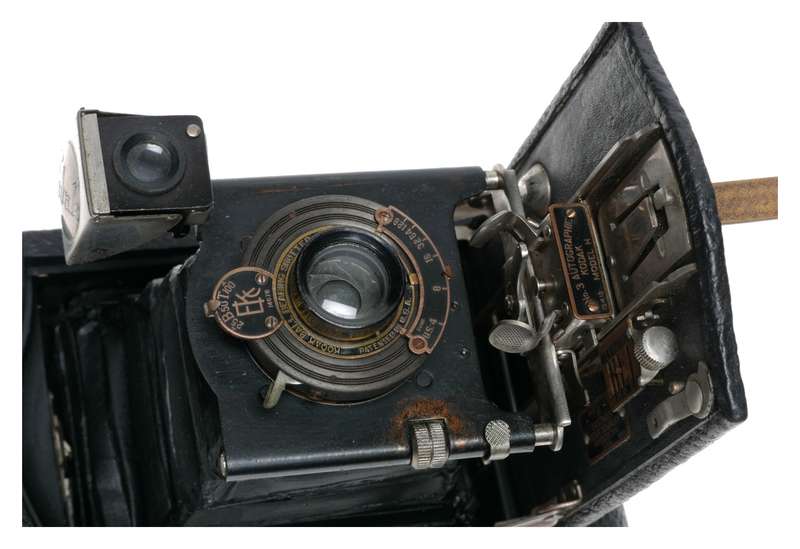 Kodak No:3 Autographic Model H Vintage Folding Film Camera