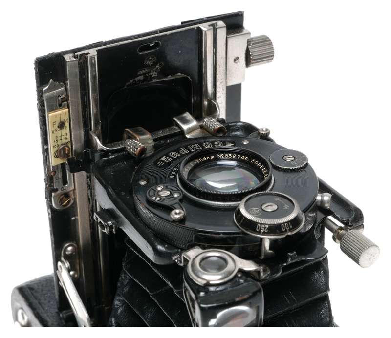 Ihagee Ultrix Dual Format Folding Vintage Film Camera