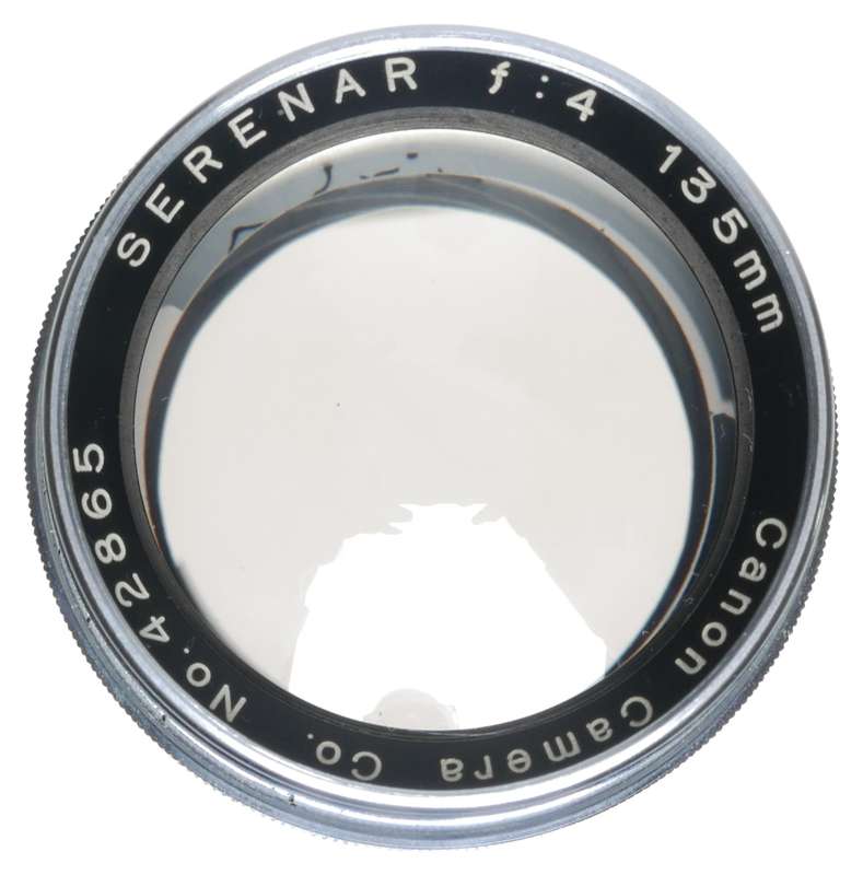 Leica M39 Canon Serenar f:4 135mm Camera Telephoto Lens Finder