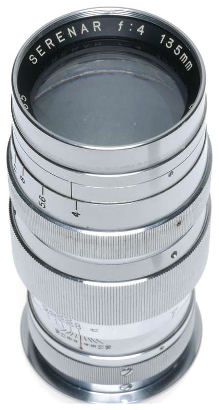 Leica M39 Canon Serenar f:4 135mm Camera Telephoto Lens Finder