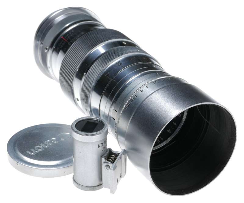 Leica M39 Canon Serenar f:4 135mm Camera Telephoto Lens Finder