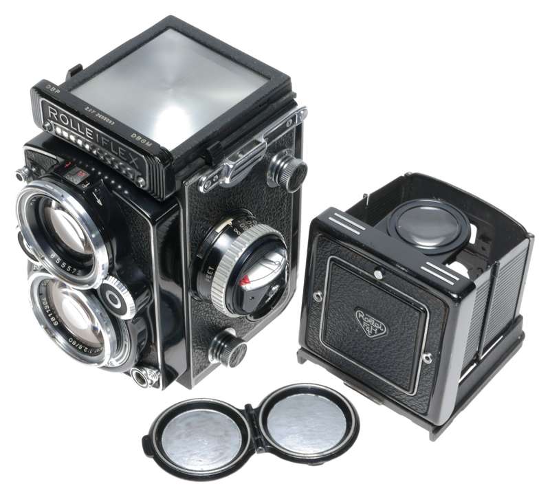 Rolleiflex 2.8F Model K7F TLR Film Camera Xenotar 1:2.8/80 nr.2405039