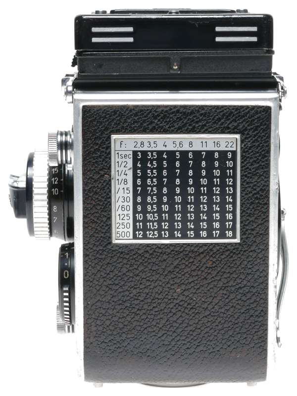 Rolleiflex 2.8F Model K7F TLR Film Camera Xenotar 1:2.8/80 nr.2405039