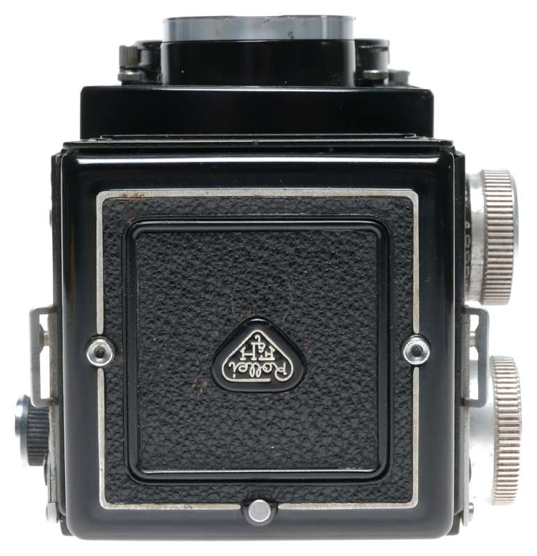 Rolleicord V TLR Vintage Film Camera Leather Keeper Lens caps