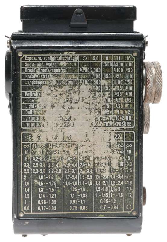 Rolleicord I Type 1 6x6 Art Deco Nickel Plated Highly Collectible