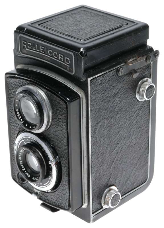 Rolleicord Ia 6x6 Type 3 Camera 7.5cm f/4.5 Zeiss Triotar Lens