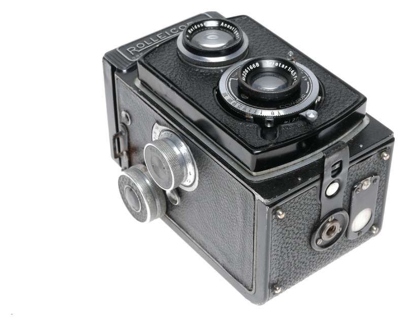 Rolleicord Ia 6x6 Type 3 Camera 7.5cm f/4.5 Zeiss Triotar Lens