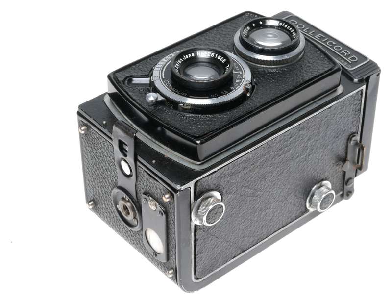 Rolleicord Ia 6x6 Type 3 Camera 7.5cm f/4.5 Zeiss Triotar Lens