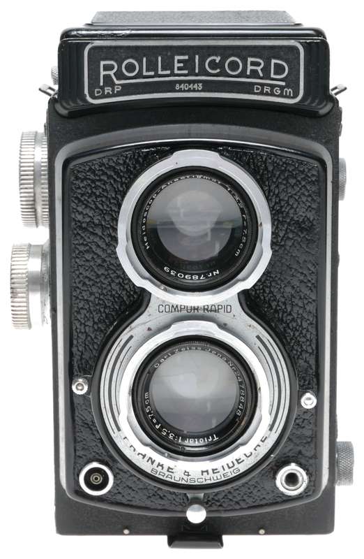 Rolleicord IIb Model K3 Zeiss Triotar 3.5 Lens Serial No.840443