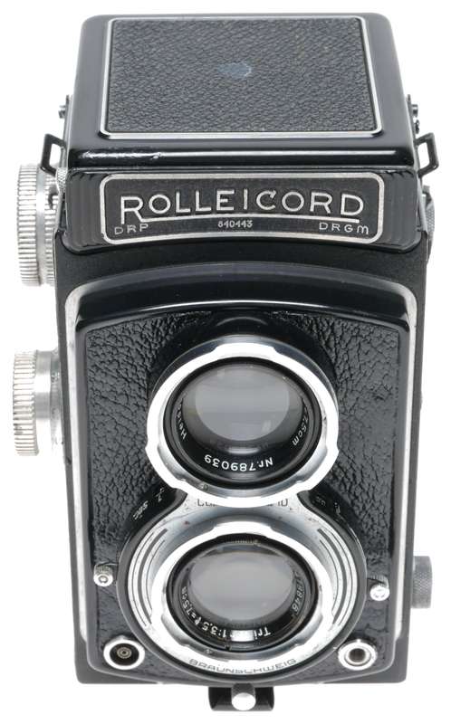 Rolleicord IIb Model K3 Zeiss Triotar 3.5 Lens Serial No.840443