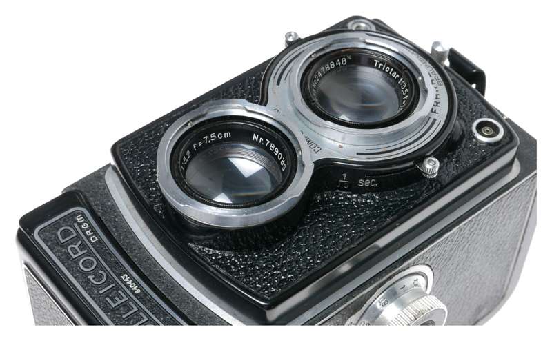 Rolleicord IIb Model K3 Zeiss Triotar 3.5 Lens Serial No.840443