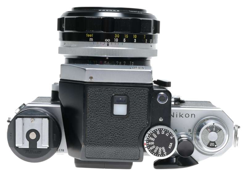 Nikon F SLR FTn Photomic Prism Finder Camera Nikkor S.C Auto 1:1.2 F=55mm