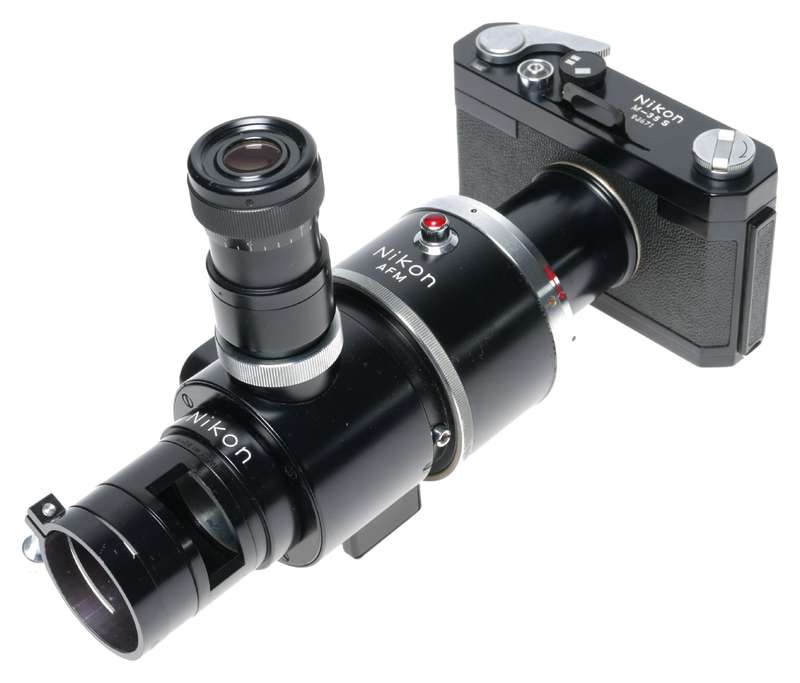 Nikon M-35S AFM Microscope Camera Automatic Microflex Unit