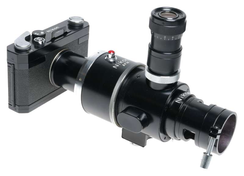 Nikon M-35S AFM Microscope Camera Automatic Microflex Unit