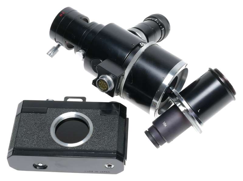 Nikon M-35S AFM Microscope Camera Automatic Microflex Unit