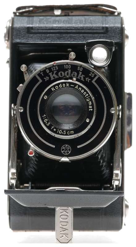 Kodak Vollenda 620 Art Deco Folding Camera Kodar 1:6.3 f=10.5cm
