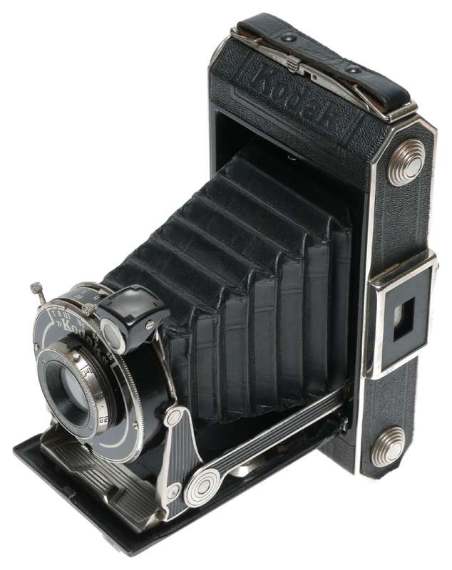 Kodak Vollenda 620 Art Deco Folding Camera Kodar 1:6.3 f=10.5cm