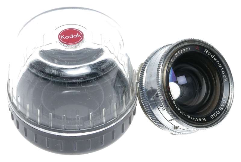 Rodenstock Retina-Heligon C f:5.6/35mm Kodak IIc IIIC Reflex Camera Lens