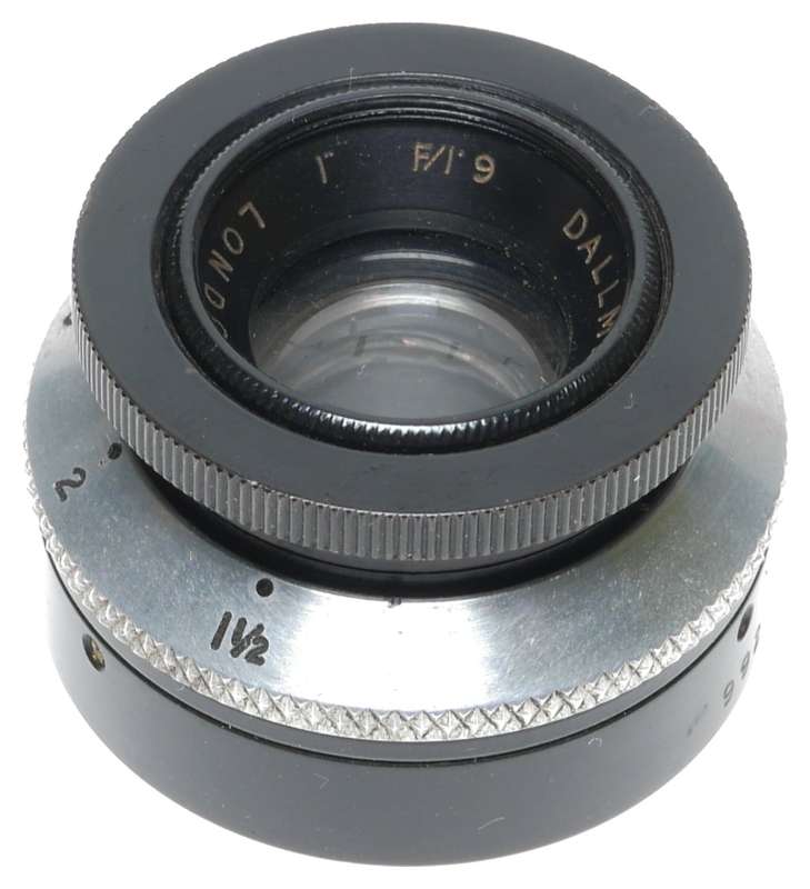 Dallmeyer F/1.9 25mm C-Mount Dekko 9.5mm Cine Camera Lens