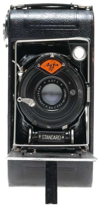Agfa Standard 254 Folding 6x9 Rollfilm Camera F:6.3/10.5cm