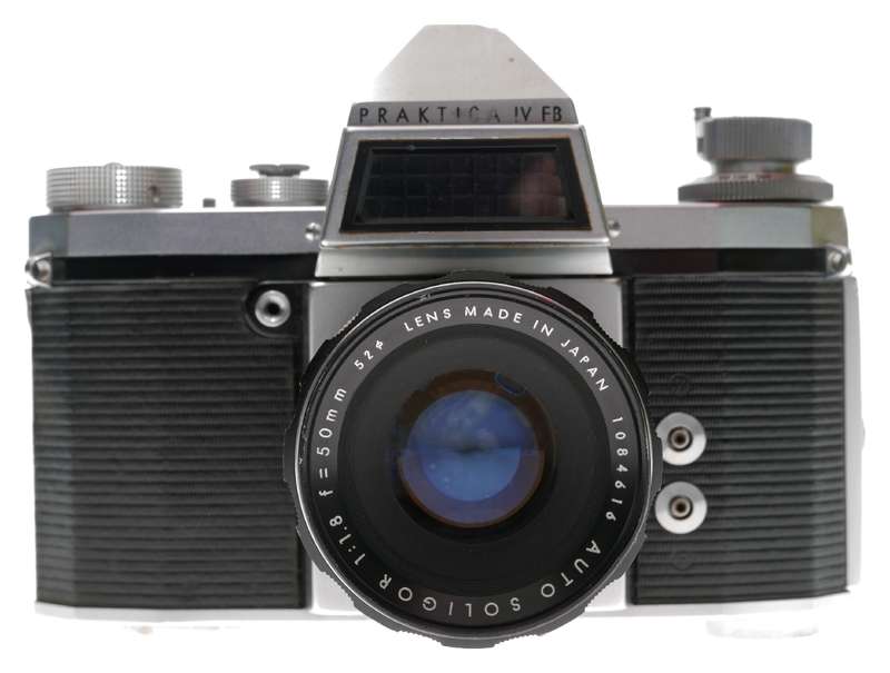 Pentacon Praktica IV FB 35mm SLR Camera Original Leather Pouch
