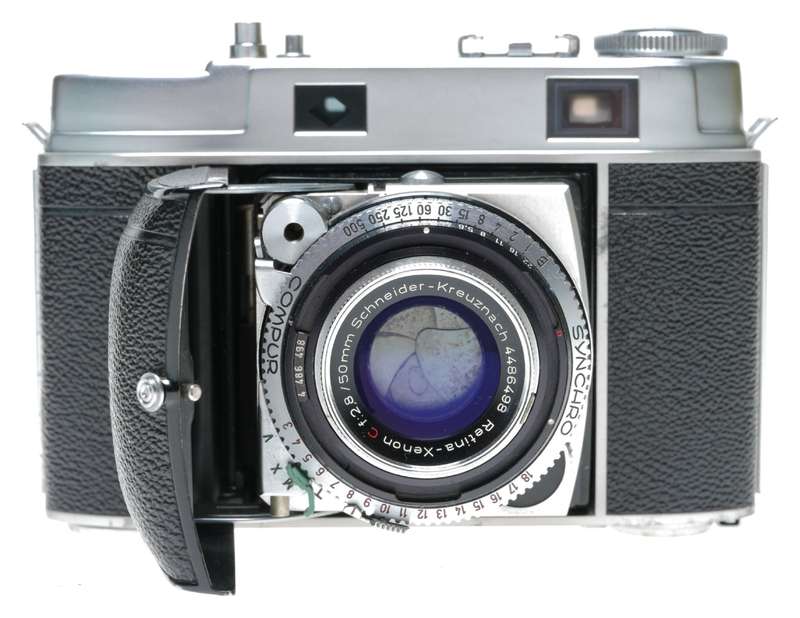 Kodak Retina IIc Type 020 35mm Rangefinder Camera Xenon 2.8/50 C