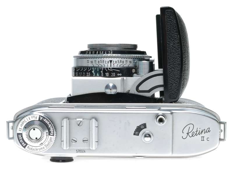 Kodak Retina IIc Type 020 35mm Rangefinder Camera Xenon 2.8/50 C