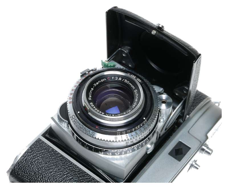 Kodak Retina IIc Type 020 35mm Rangefinder Camera Xenon 2.8/50 C