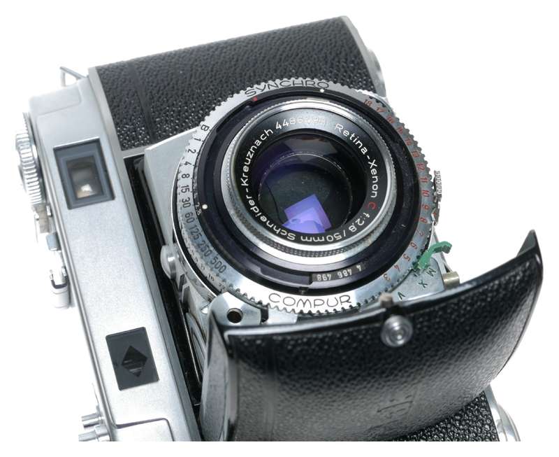 Kodak Retina IIc Type 020 35mm Rangefinder Camera Xenon 2.8/50 C