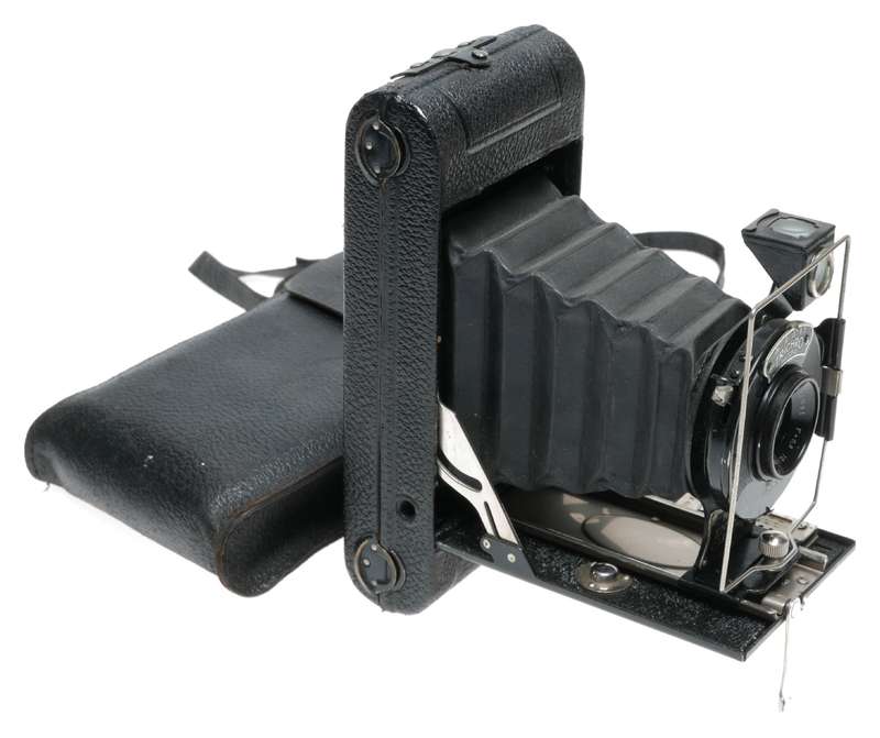 Ensign Carbine No.3 120 Rollfilm Folding Camera Lukos F6.3 10.5cm