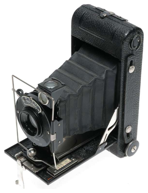 Ensign Carbine No.3 120 Rollfilm Folding Camera Lukos F6.3 10.5cm