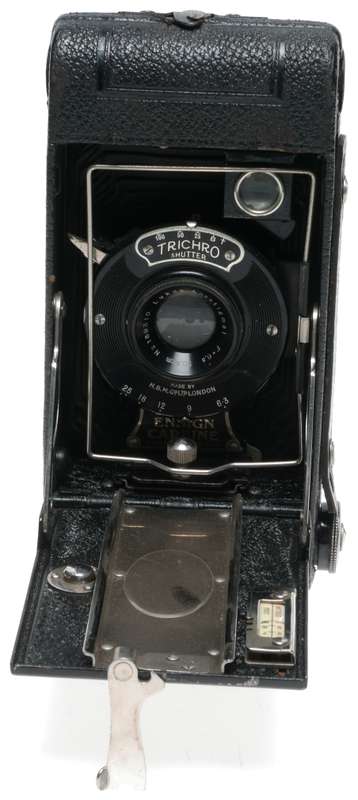 Ensign Carbine No.3 120 Rollfilm Folding Camera Lukos F6.3 10.5cm