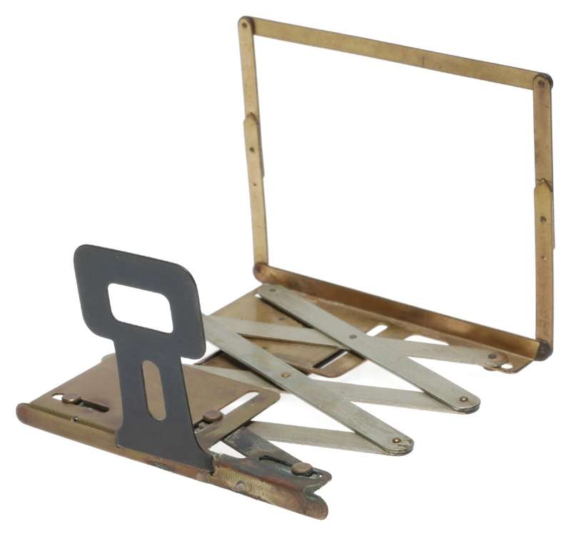 J.A. Sinclair Viewmeter Vintage Camera Folding Frame Finder