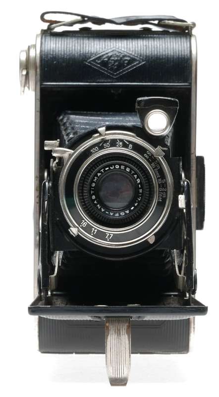 Agfa Billy Record 6x9 Folding Art Deco Camera Jgestar F:7.7/100mm