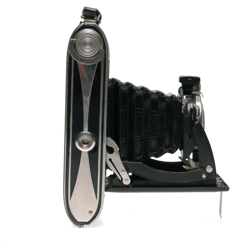 Agfa Billy Record 6x9 Folding Art Deco Camera Jgestar F:7.7/100mm