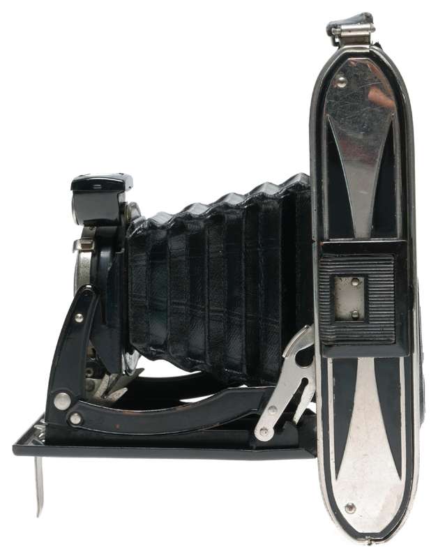 Agfa Billy Record 6x9 Folding Art Deco Camera Jgestar F:7.7/100mm