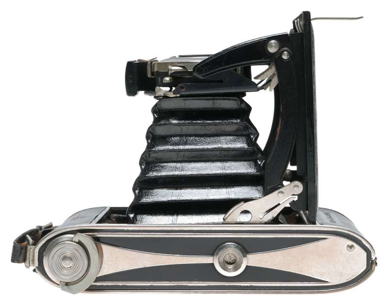 Agfa Billy Record 6x9 Folding Art Deco Camera Jgestar F:7.7/100mm