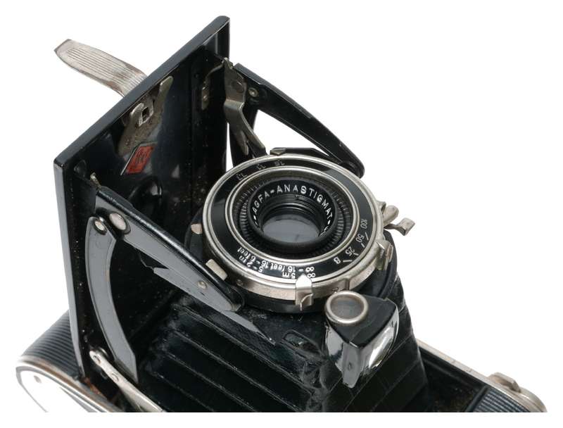 Agfa Billy Record 6x9 Folding Art Deco Camera Jgestar F:7.7/100mm