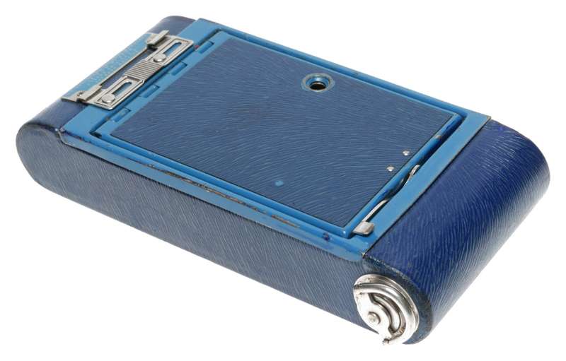 Kodak Rainbow Blue Hawk-Eye No.2 Folding Camera Model C Rare