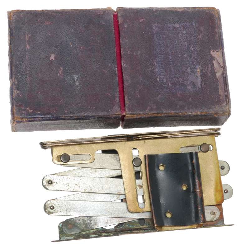 J.A. Sinclair Viewmeter Vintage Camera Folding Frame Finder