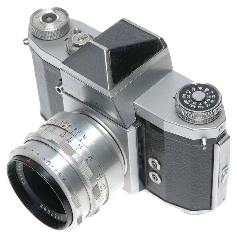 Pentacon Praktica IV Version 2 Camera Carl Zeiss Jena Tessar 2.8/50